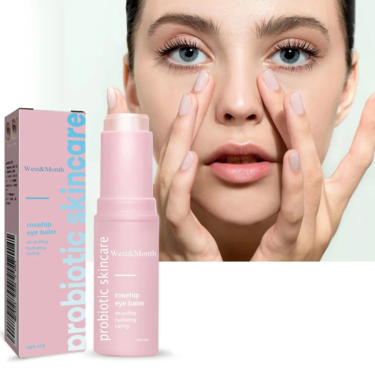 Rosehip Brightening Eye Balm Glowing Repair Under Eye Cream