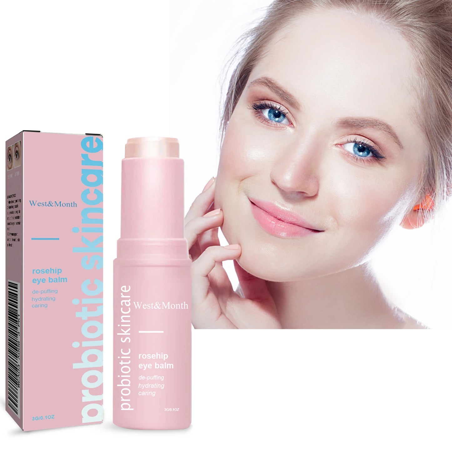 Rosehip Brightening Eye Balm Glowing Repair Under Eye Cream